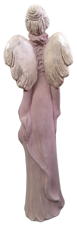 Figurka anděla Amanda růžová
