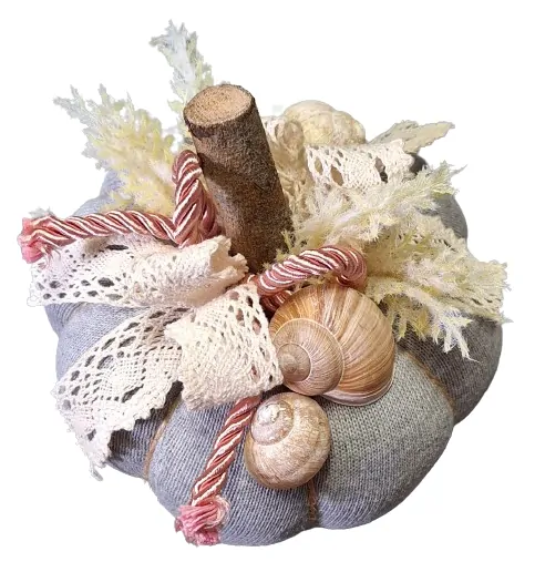 Textilní dýně šedá ps3027