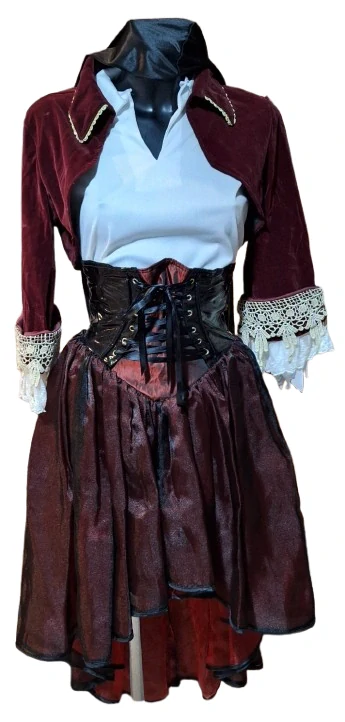 Maska kostým Pirátka Korzárka ph4293
