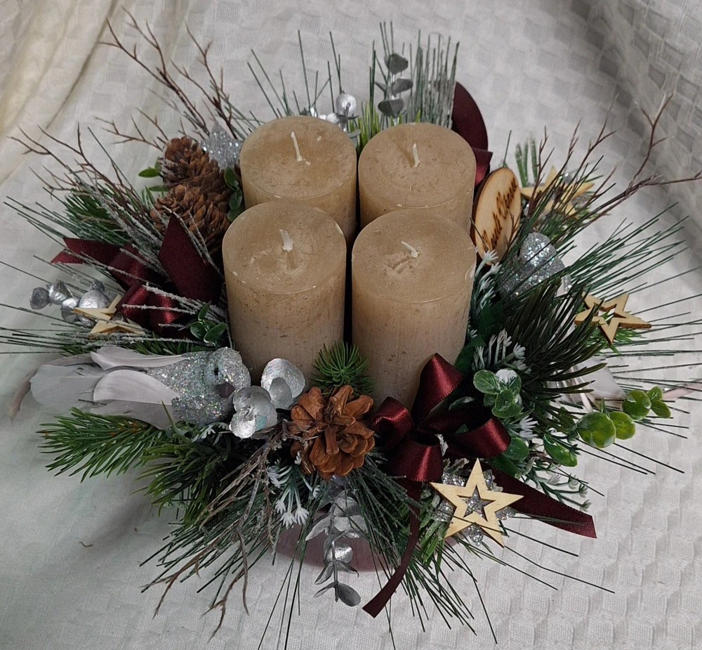 Adventní věnec-svícen ph4980
