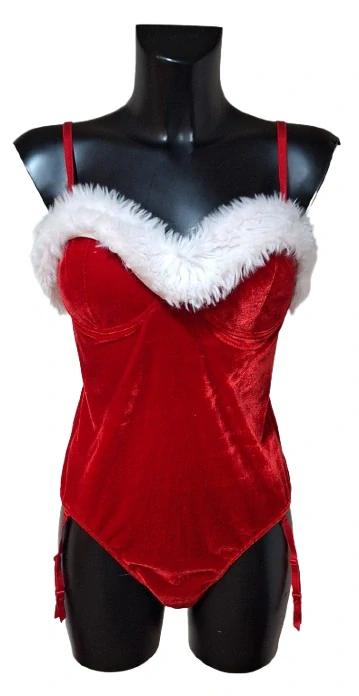 Dámský maškarní kostým Santa Gir ph5038