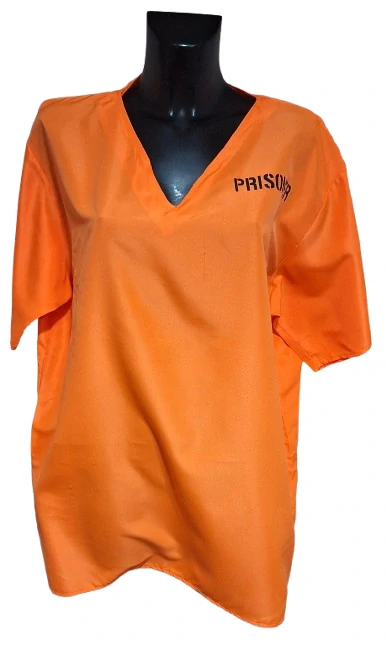 Pánské karnevalové tričko vězeň ph5309