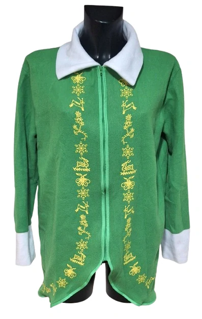 Pánský kostým elf – zelený kabátek ph5324