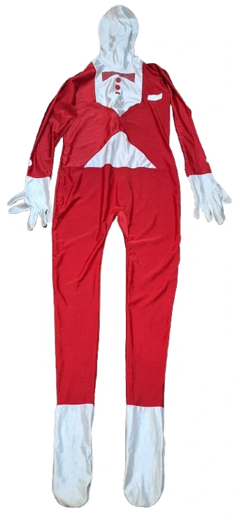 Pánský kostým červený smoking ph5395