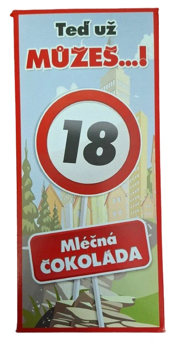 Čokoláda k 18. narozeninám – „Teď už můžeš“ ph5419