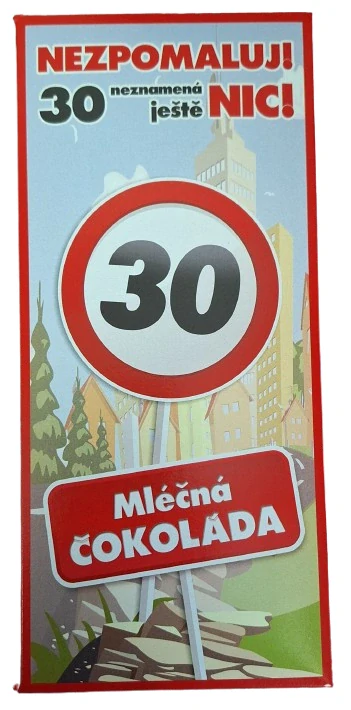 Čokoláda k 30. narozeninám ph5421
