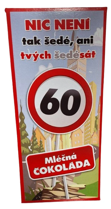 Čokoláda k 60. narozeninám ph5424