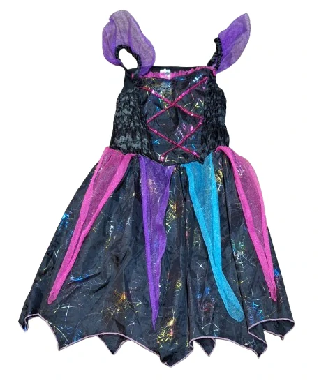 Dětský kostým netopýr čarodějnice ph5455