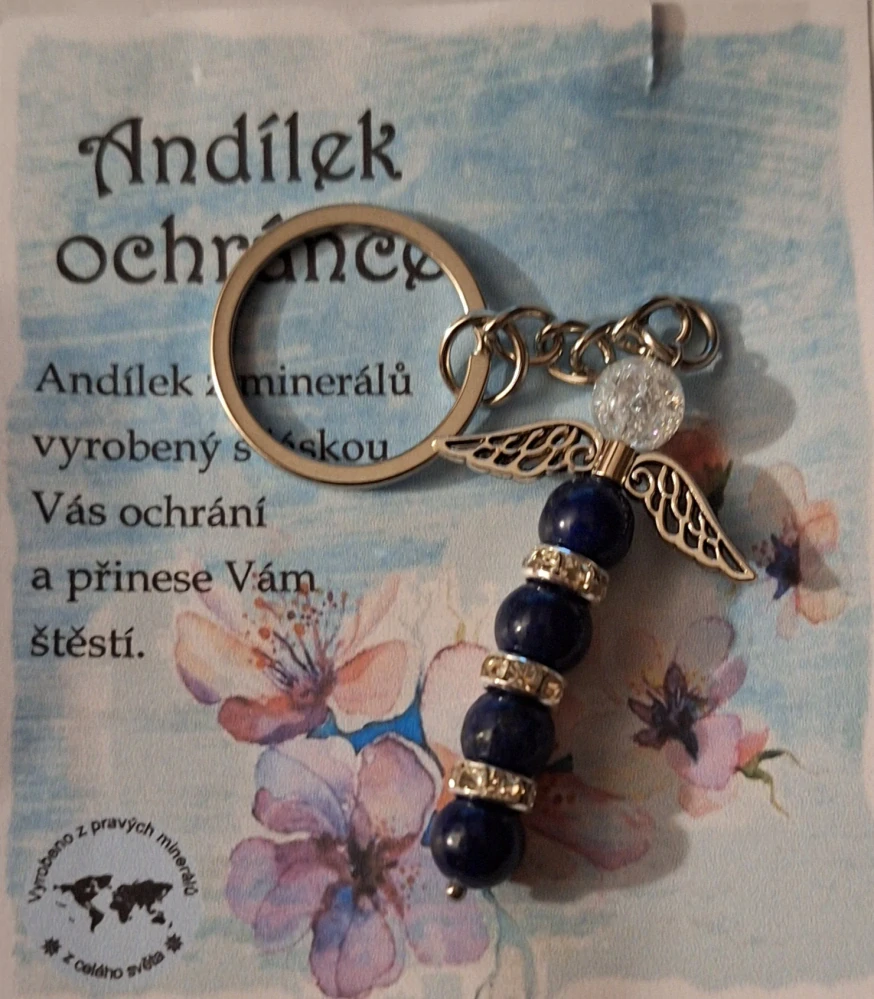 Andílek ochránce Lapis lazuli ph5516