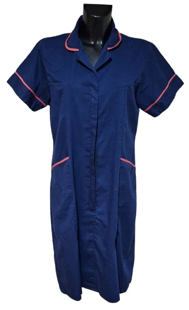 Dámské pracovní šaty zdravotní sestřička modré uniforma ph5537