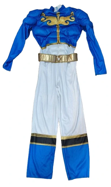 Dětský kostým Power Rangers modrý bojovník ph5613