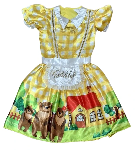 Dětský kostým Zlatovláska ph5617