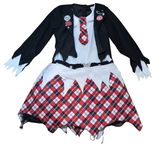 Dívčí karnevalový kostým Punk Girl ph5709