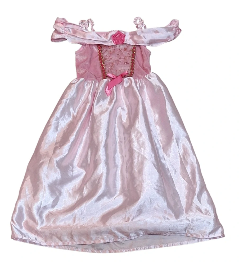  Dívčí růžové princeznovské šaty – ph5776
