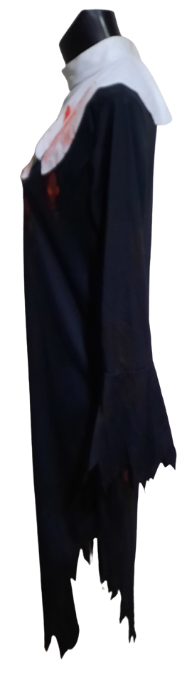 Maska kostým Zombie jeptiška ph1462