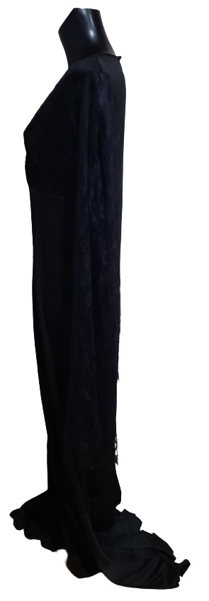 Maska kostým-Morticia ph1571