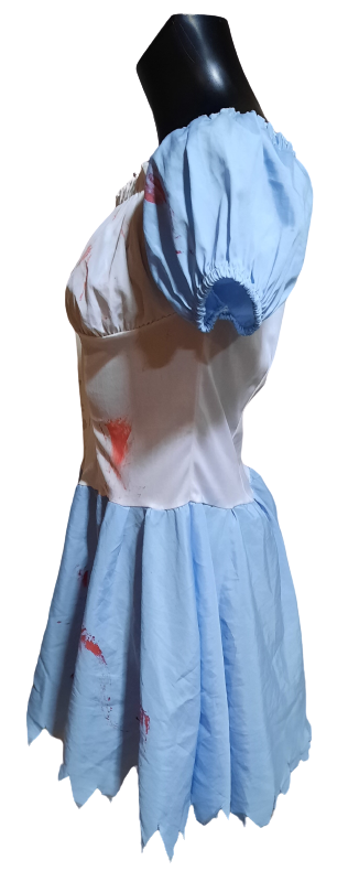 Maska kostým šaty zombie ph2265