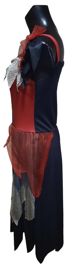 Maska kostým Zombie pirátka ph2493