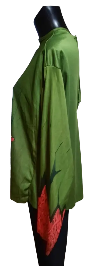 Maska kostým zombie voják ph2684