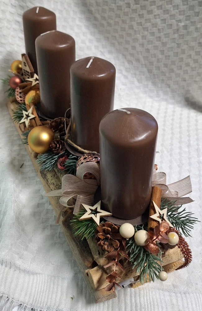 Adventní svícen /věnec ps3545