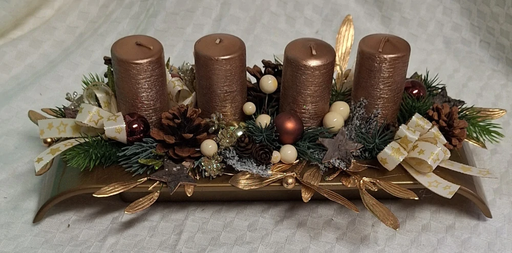 Adventní svícen/věnec-ps3549