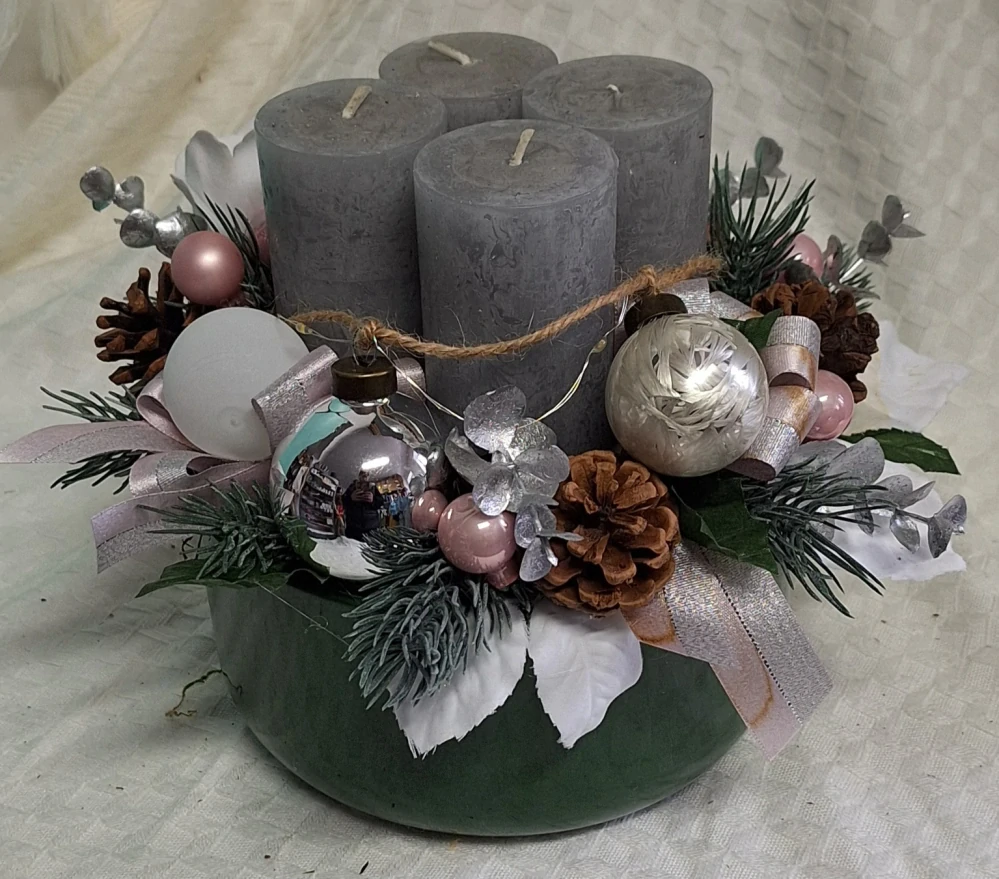 Adventní svícen / věnec ps3554