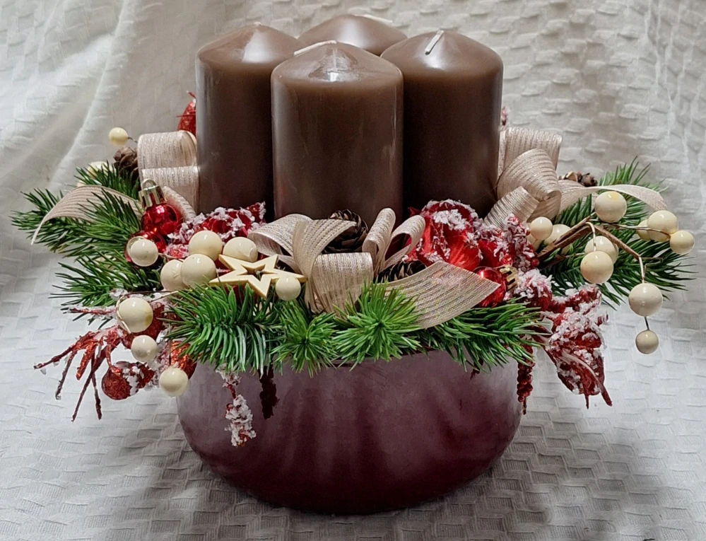 Adventní věnec / svícen ps3573