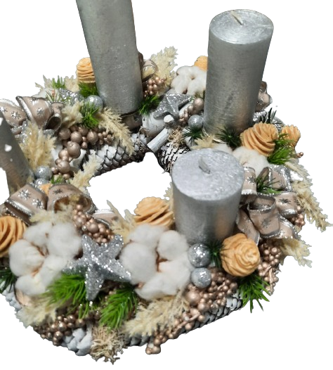 Adventní věnec 35 cm ps2821