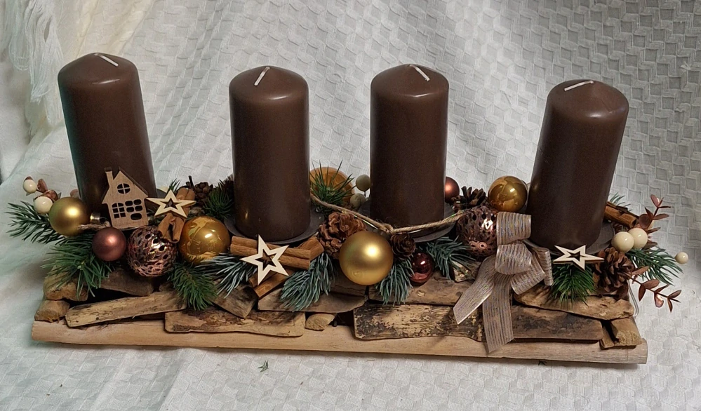 Adventní svícen /věnec ps3545