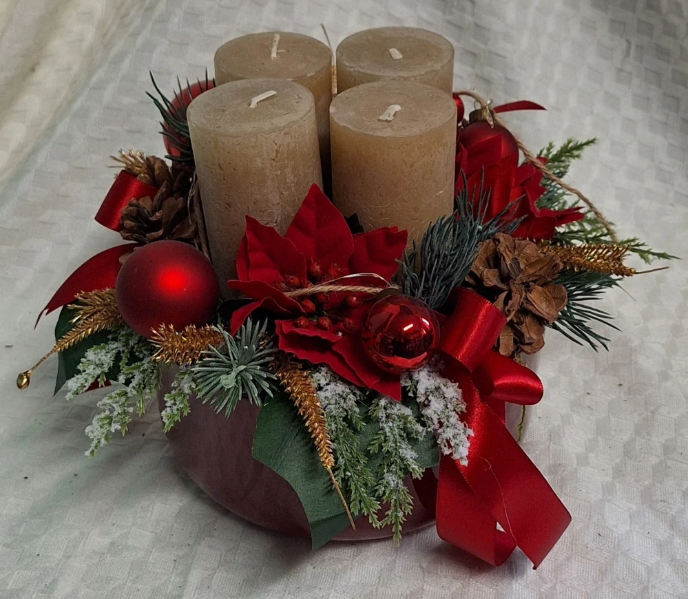 Adventní svícen/věnec ps3553