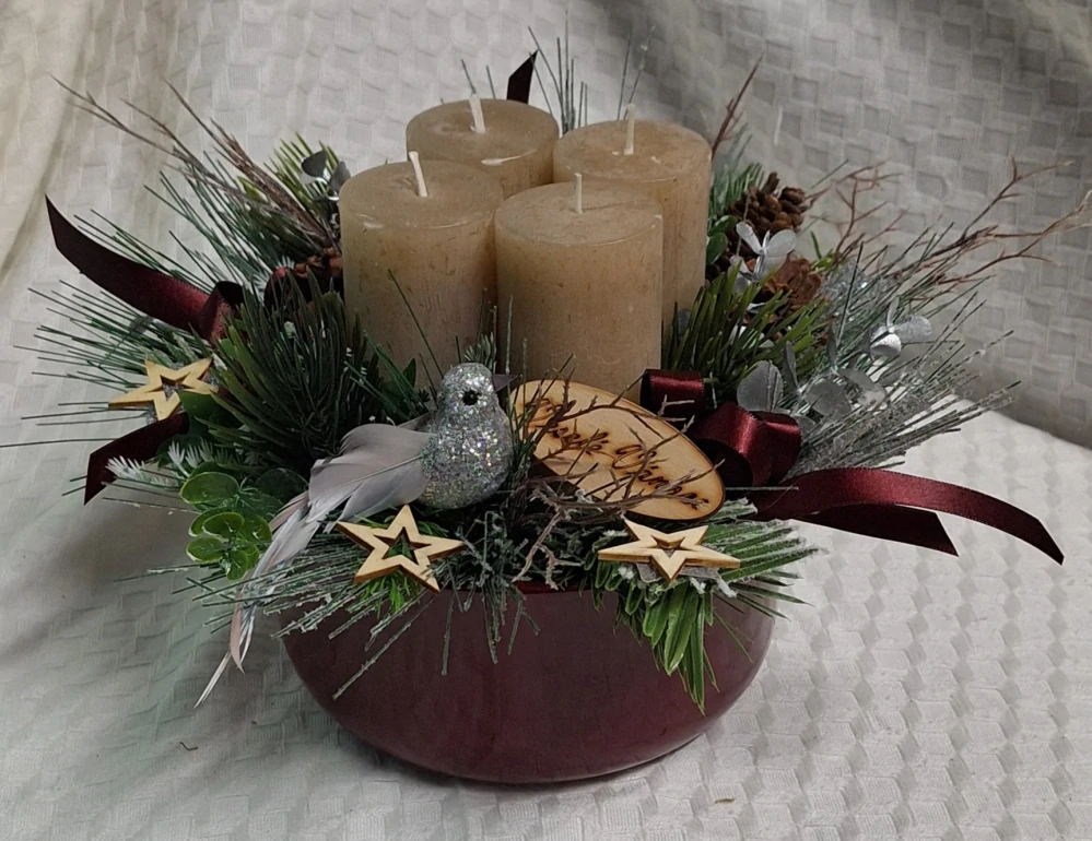 Adventní věnec-svícen ph4980