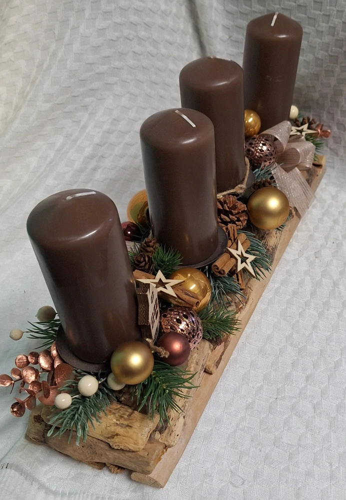 Adventní svícen /věnec ps3545
