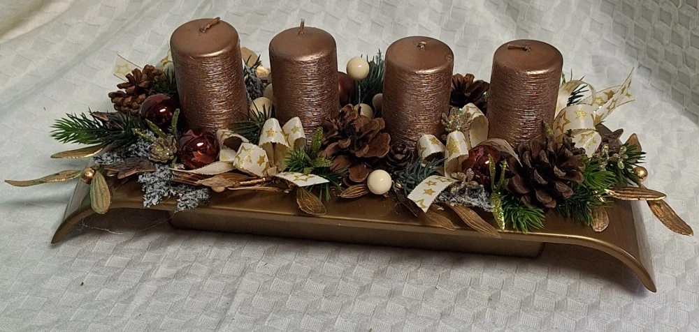 Adventní svícen/věnec-ps3549