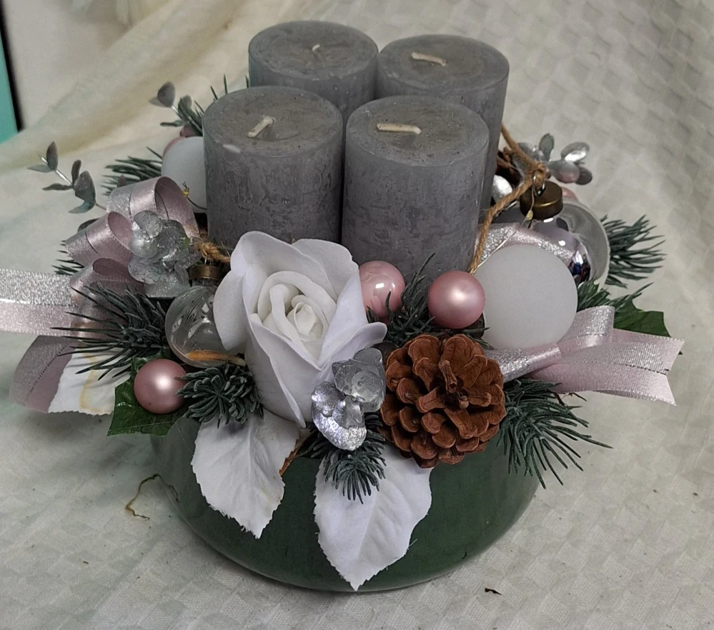 Adventní svícen / věnec ps3554