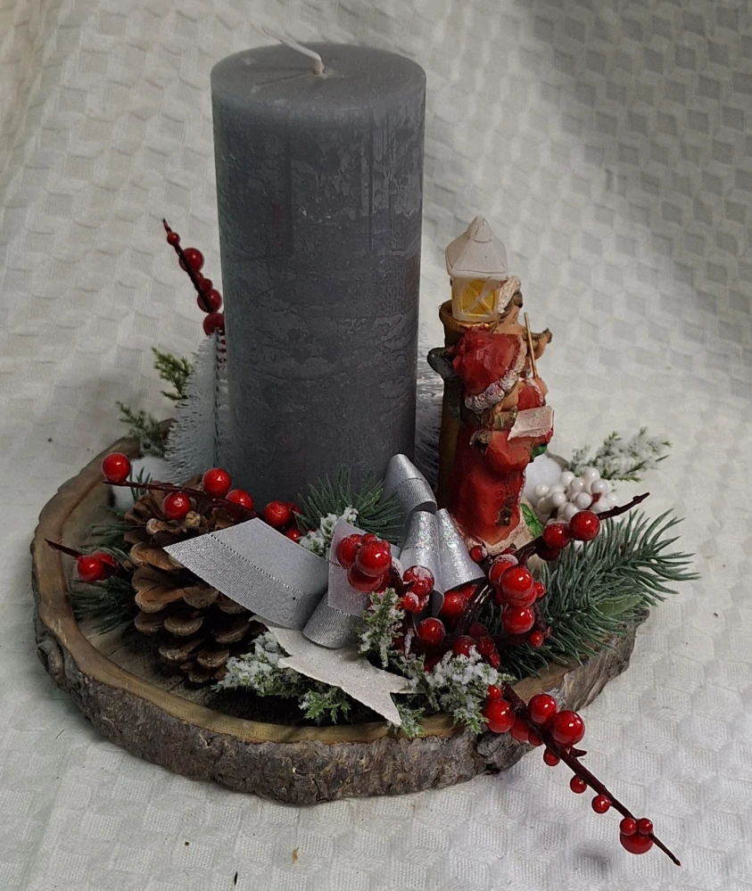 Vánoční svícen koledníci ps3561