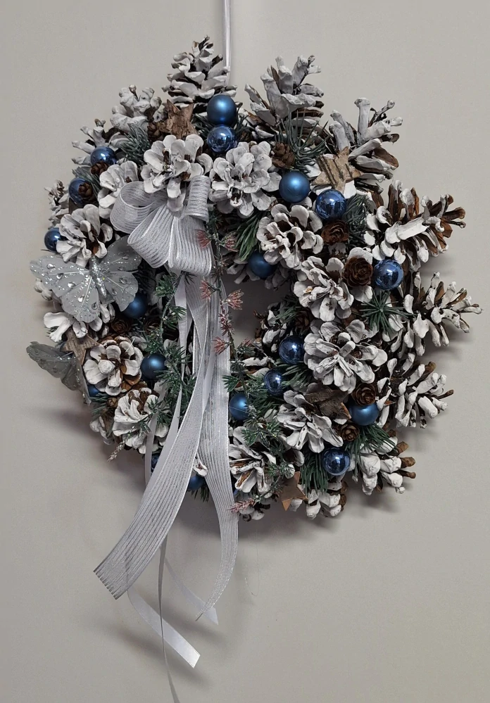 Vánoční věnec na dveře ps3568