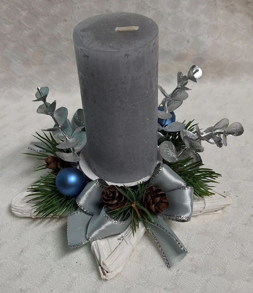 Vánoční svícen hvězda ps3596