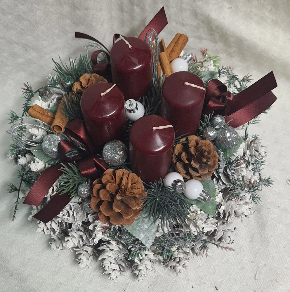 Adventní svícen/věnec ps3650