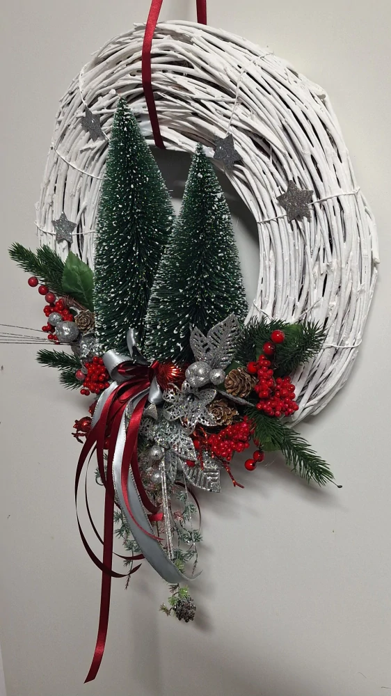 Vánoční věnec na dveře ps3688