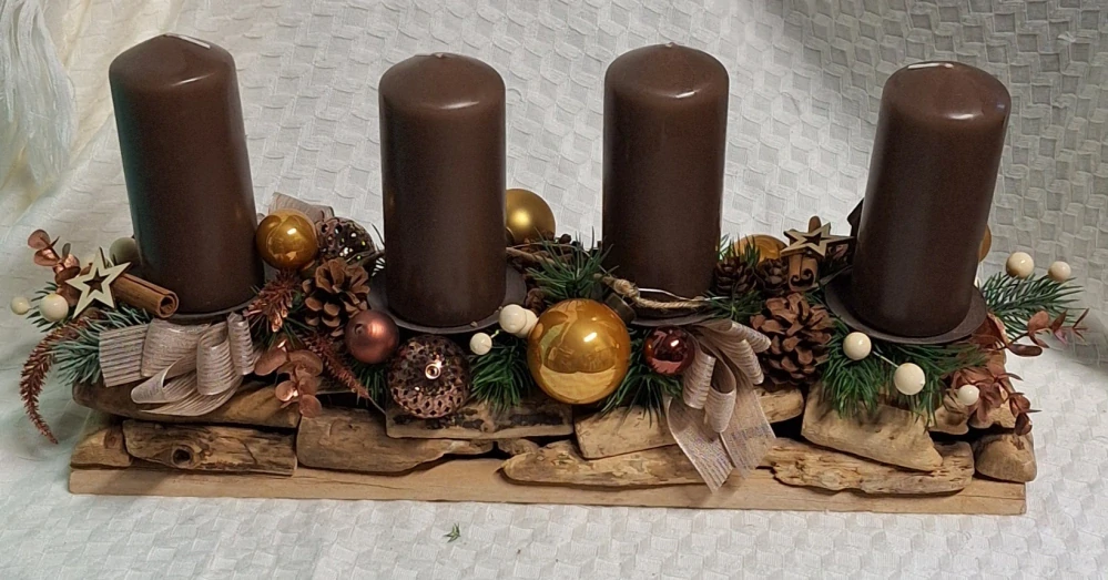 Adventní svícen /věnec ps3545