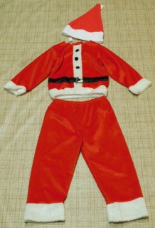 maska kostým santa claus