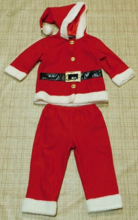 maska kostým santa claus
