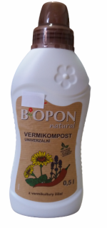 Hnojivo BIOPON VERMIKOMPOST univerzální 500ml