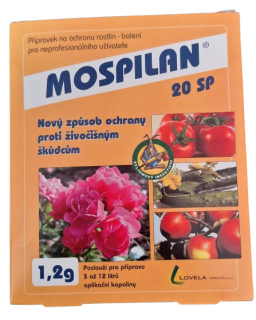 Mospilan 20 SP 1,2 g – insekticid proti škůdcům
