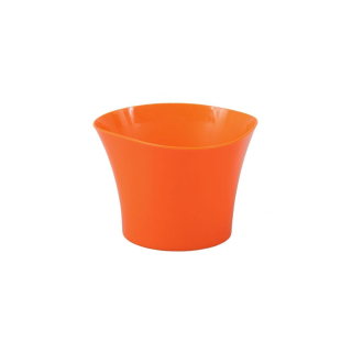 Obal na květník PRIMULE plastový oranžový