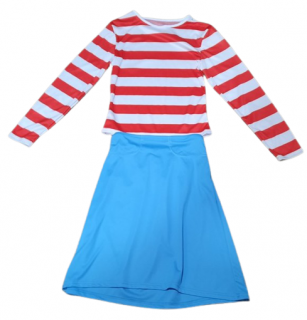 Maska kostým Kde je Wally ph261