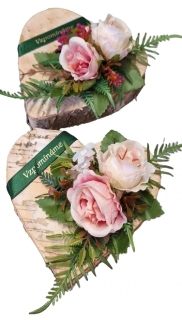 srdce bříza na dušičky ph582