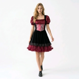 Dámský karnevalový kostým vampírka ph5611