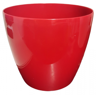 Obal LAMELA červený lesklý 25 cm ph1523