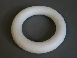 Kruh aranžovací polystyrenový d 20 cm